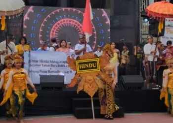 Kirab Budaya Lintas Keyakinan Meriahkan Imlek di Kota Serang. (ISTIMEWA)