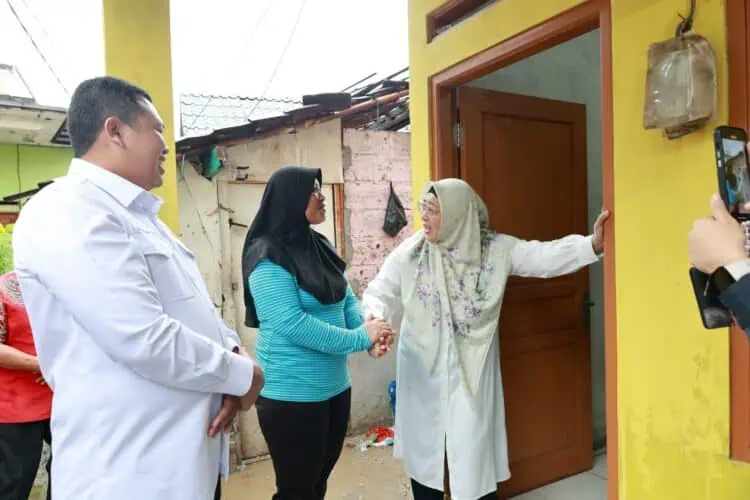 Wabup Intan Tinjau RTLH di Curug, Tekankan Hunian Sehat dan Berdaya