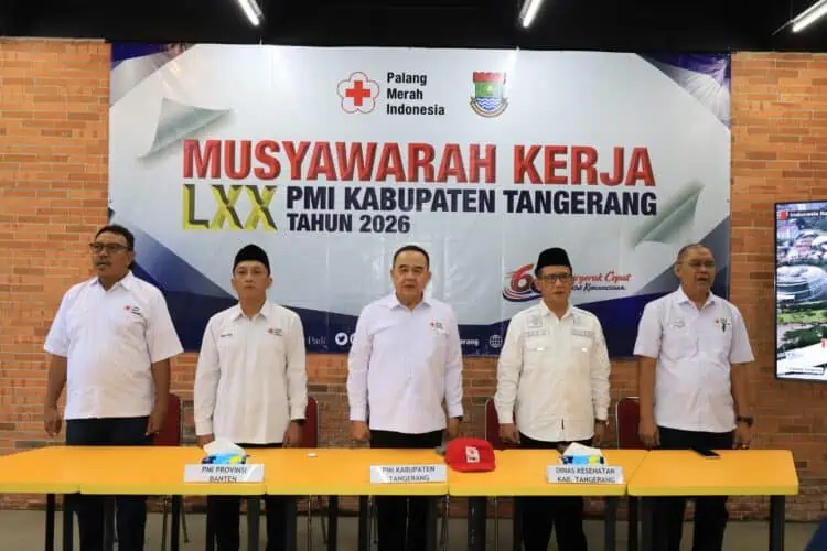 Muker ke-70, PMI Kabupaten Tangerang Perkuat Arah Layanan Kemanusiaan