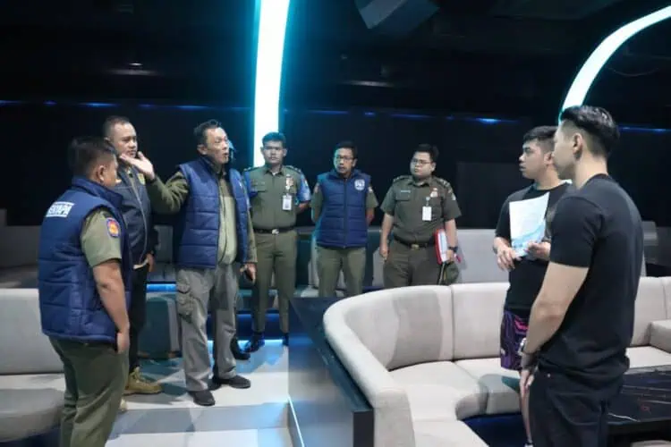 Satpol PP Kawal SE Bupati Tangerang, THM Terancam Disegel Jika Membandel