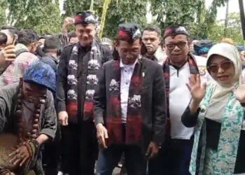 Ratusan Peserta HPN 2026 Disambut Dengan Penampilan Kesenian Tradisional Pandeglang