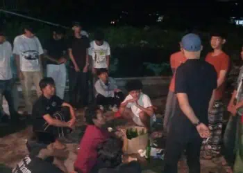 Asyik Pesta Minuman Keras di Ciputat, 12 Remaja Diamankan