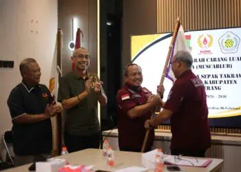 Yudi Nursapyudin Nakhodai PSTI Kabupaten Tangerang