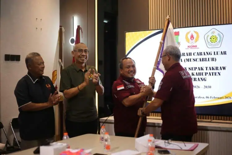 Yudi Nursapyudin Nakhodai PSTI Kabupaten Tangerang