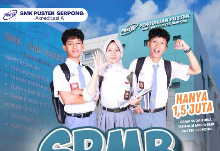 SMK Pustek Serpong Tawarkan Biaya Murah dengan Fasilitas Mewah