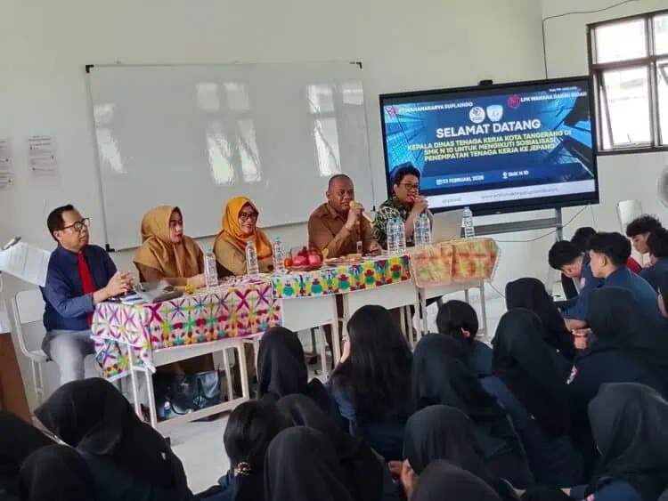 Disnaker Kota Tangerang Fasilitasi Lulusan SMK Bekerja ke Jepang