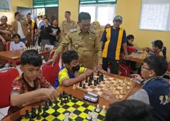 Asah Nalar dan Karakter, Disdik Kota Tangerang Gelar Lomba Catur Cepat HUT ke-33