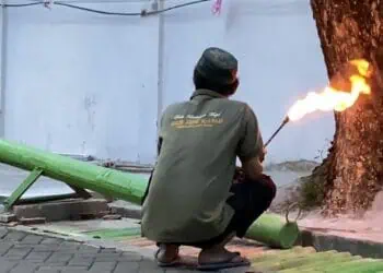 Dentuman Meriam Sundut Rangkasbitung, Tradisi Ramadan yang Menggema Sejak 1980-an