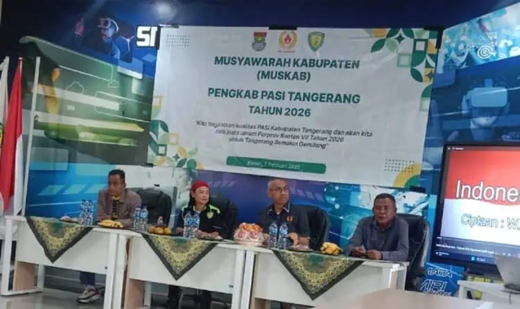 Desy Ruli Kembali Pimpin Pengcab PASI Kabupaten Tangerang