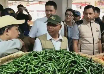Satgas Saber Pelanggaran Pangan Pusat Pantau Pasar di Kota Tangerang
