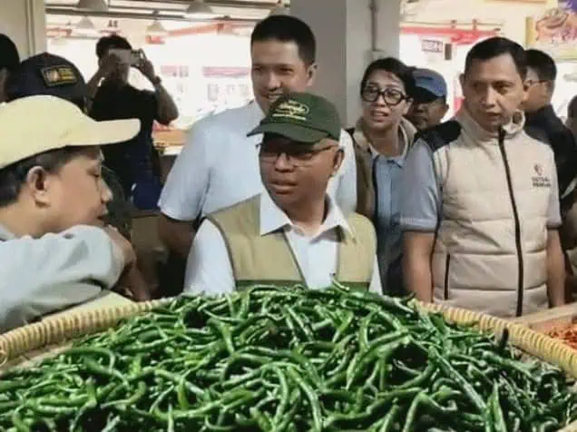 Satgas Saber Pelanggaran Pangan Pusat Pantau Pasar di Kota Tangerang