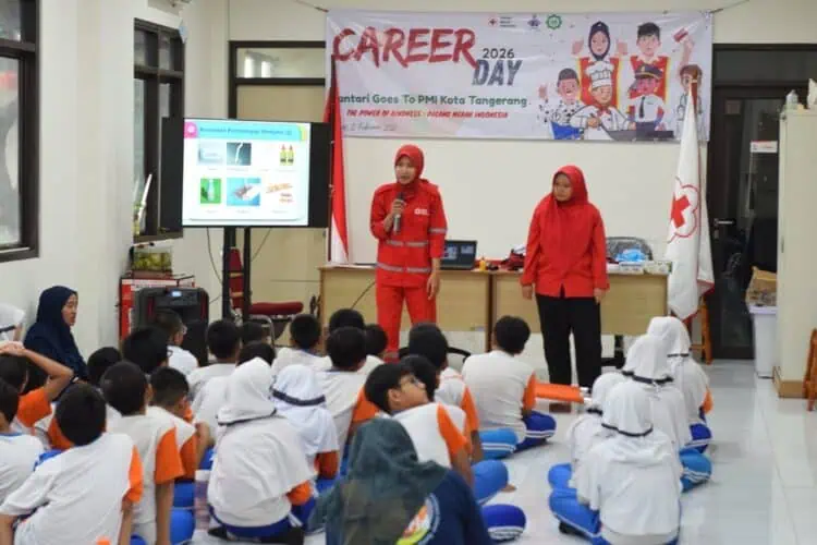 PMI Kota TangerangTanamkan Edukasi Kesehatan dan Nilai Kemanusiaan Sejak Dini
