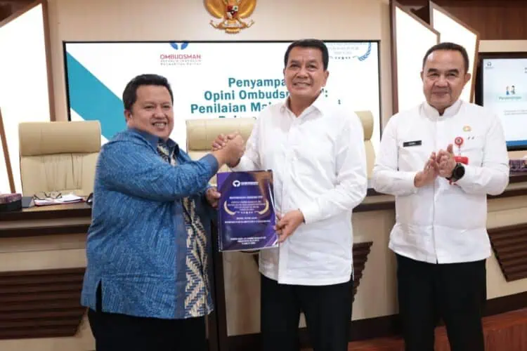Pemkab Tangerang Diganjar Opini Kualitas Tinggi Tanpa Maladministrasi