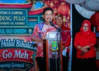 Warga Karawaci Gelar Halalbihalal Plus Festival Cap Go Meh