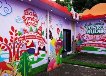 Bale Santai Honda Kembali Temani Pemudik Jakarta-Tangerang