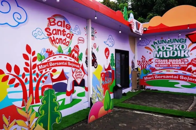 Bale Santai Honda Kembali Temani Pemudik Jakarta-Tangerang