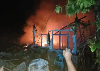 Sebuah Rumah di Patia Ludes Terbakar, Sekeluarga di Pandeglang Nyaris Terpanggang