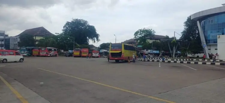 Suasana di Terminal Pakupatan, Serang, Selasa (3/3/2026). (ISTIMEWA)