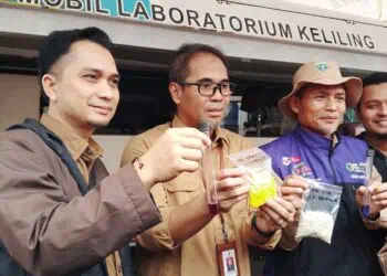 Balai Besar Pengawas Obat dan Makanan (BBPOM) Serang, menemukan tiga jenis makanan mengandung zat berbahaya beredar di Pasar Induk Rau (PIR), Kota Serang, seperti formalin dan pewarna tekstil. (ISTIMEWA)
