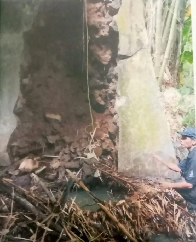 Lama Tak Mendapat Perhatian, Jembatan Cimande Pamatang Pandeglang Nyaris Ambrol