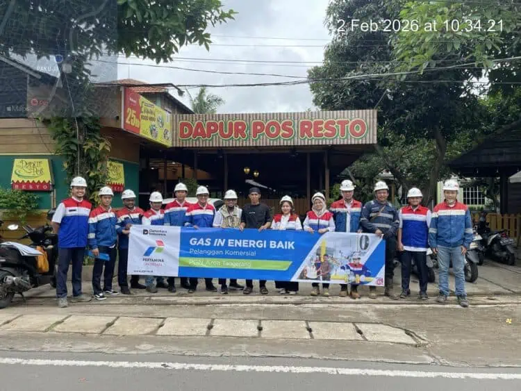 Gas Bumi PGN Mulai Mengalir ke Dapur Pos Resto, Dukung Usaha Kuliner di Tangsel