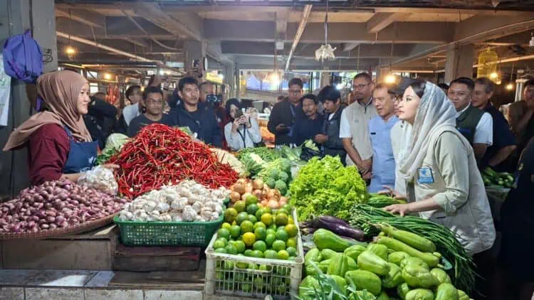 Wamendag Temukan Lonjakan Harga di Pasar Ciputat: Itu Sudah Biasa Tiap Tahun
