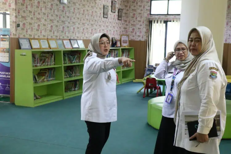Perpustakaan Sekolah dan E-Arsip Jadi Sorotan Wakil Bupati Tangerang