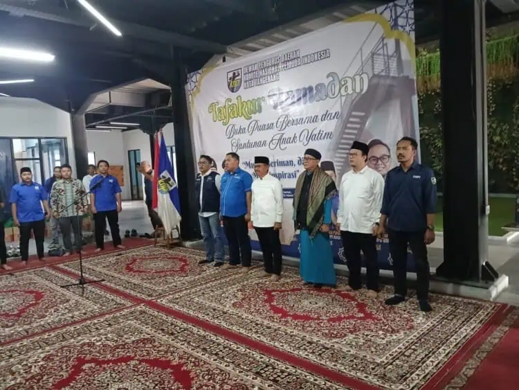 KNPI Kota Tangerang Santuni 70 Anak Yatim dan Perkuat Sinergi Pemuda di Ramadan