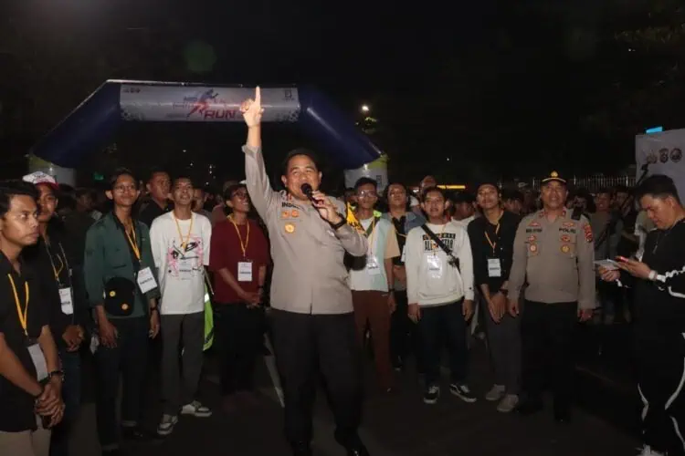 Polresta Tangerang dan BEM Gelar Midnight Run