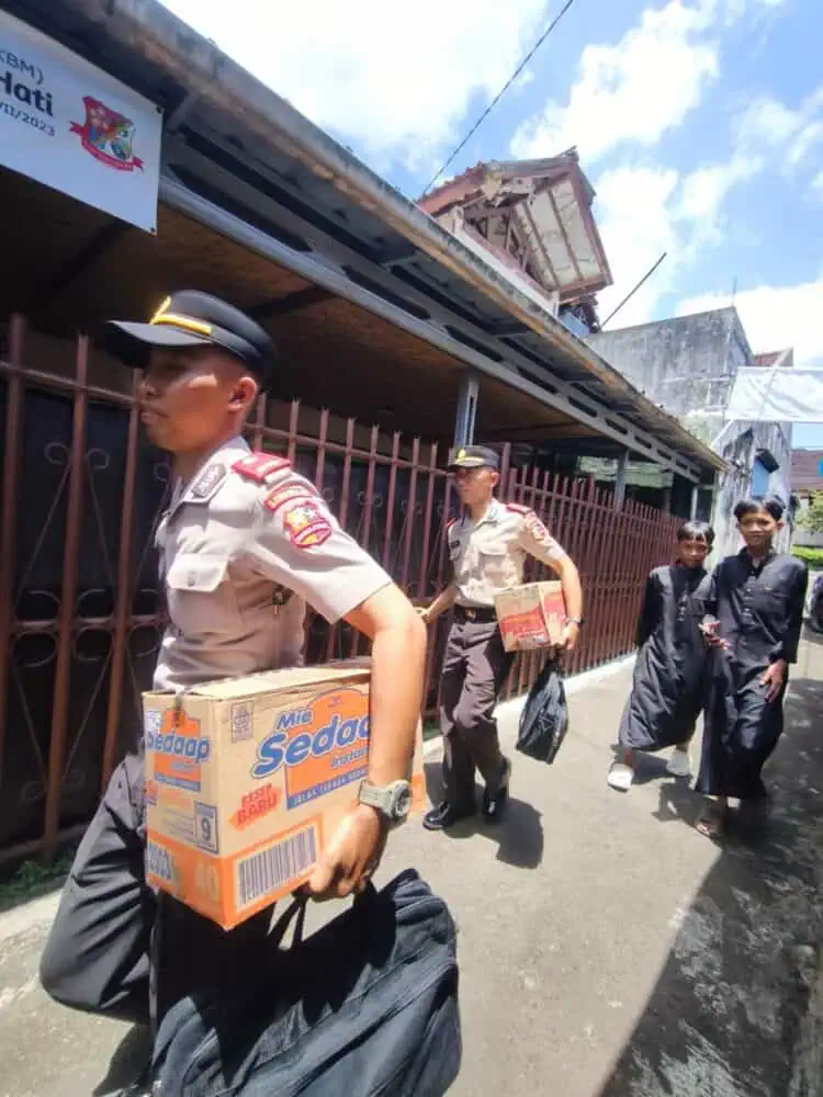 Siswa SIP Angkatan 55 Gelar Bakti Sosial