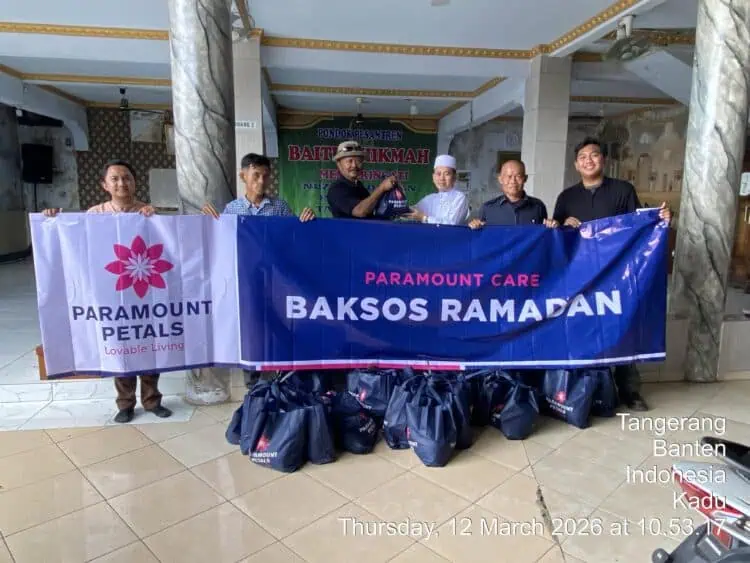 Paramount Petals Tebar Kebahagiaan Ramadan Lewat Bakti Sosial