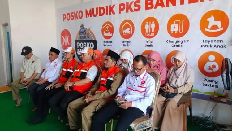 Buka Posko Mudik, PKS Banten Sediakan Tiket Penyeberangan Online dan Terapis