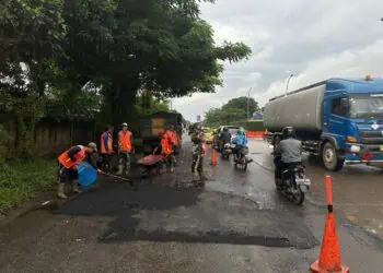 Jelang Lebaran, 41 Ruas Jalan Mudik di Kabupaten Tangerang Diperbaiki Sementara
