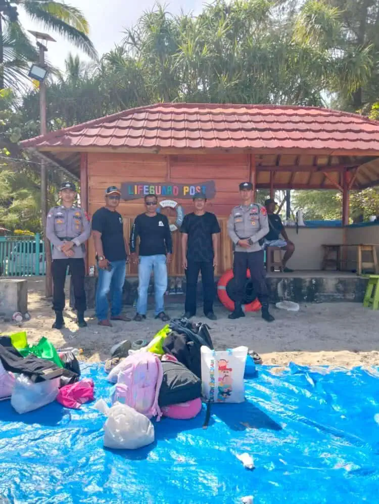 8 Personel Pengamanan Disebar di Lokasi Wisata Pantai Camara Homestay Pandeglang
