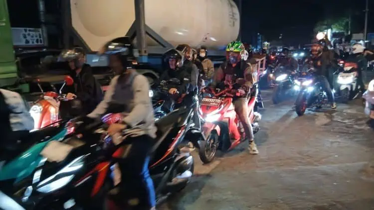 Arus Balik Lebaran Mulai Padati Jalan Raya Serang-Cikupa