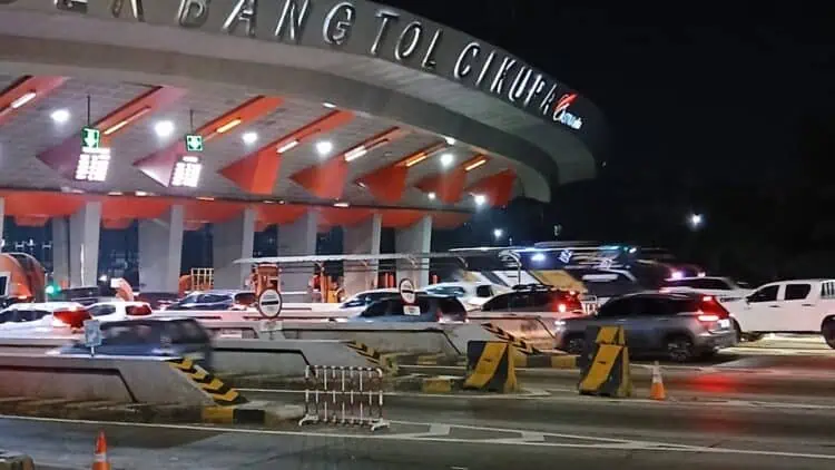 Arus Balik di Tol Tangerang-Merak Melandai