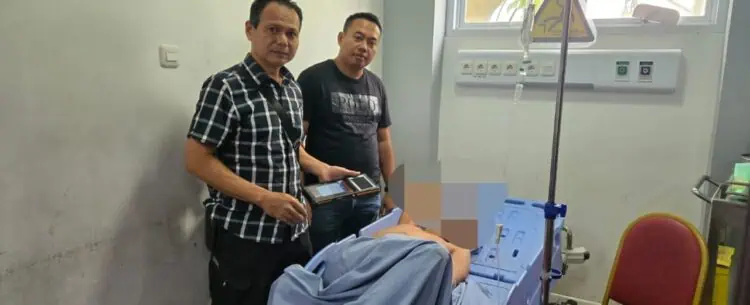 Seorang Pria di Sindangsono Diamuk Massa, Diduga Hendak Mencuri