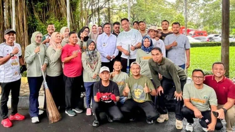 Gubernur Andra Periksa Kegiatan Jumsih di Lingkungan OPD, BPKAD Banten Jadi Perhatian
