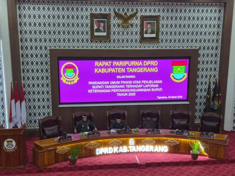 DPRD Soroti LKPJ 2025, Apresiasi Kinerja Pemkab Tangerang Disertai Catatan Strategis