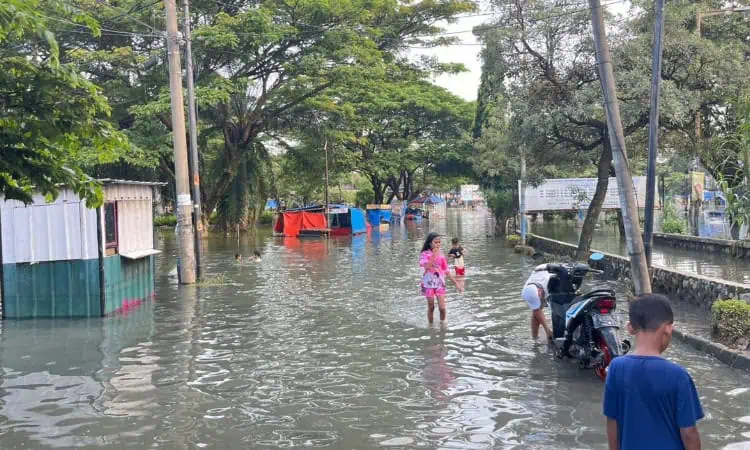 13.718 Warga Terdampak Banjir di Periuk Damai, Ribuan Mengungsi kembali