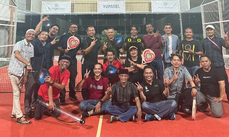 Bukber dan Padel: Sore Santai Arief Wismansyah Bersama Wartawan Tangerang