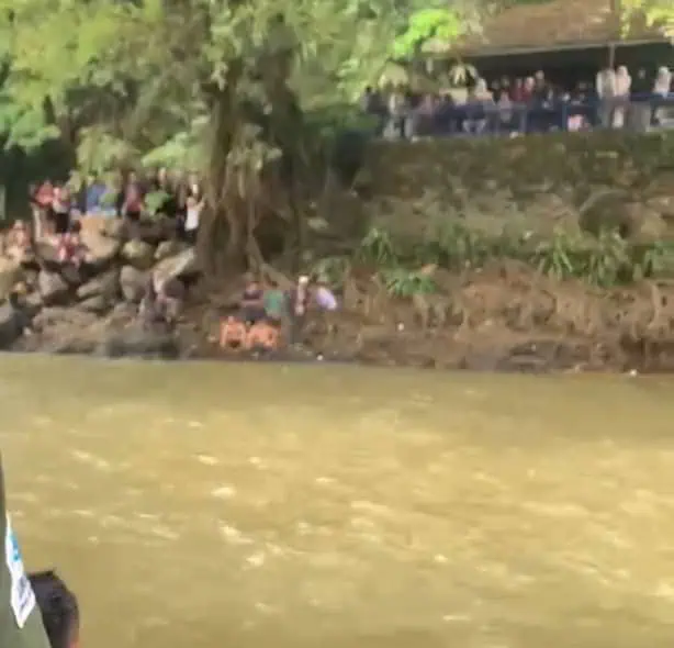 Wisatawan Tenggelam di Lokasi Wisata Pesona Curug Goong Pandeglang, Masih Dalam Pencarian