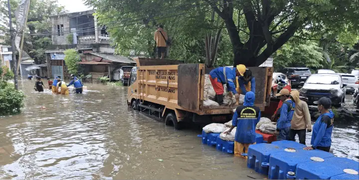 Penanganan Banjir Kota Tangerang Kini Difokuskan di Kecamatan Periuk