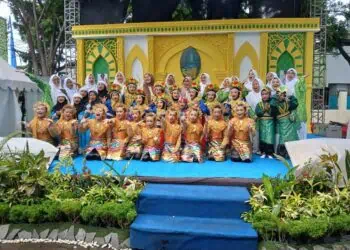 Gebyar Ramadhan Karim Hari Ketiga di Masjid Al-Ittihad, Lomba Tari Kreasi Islami