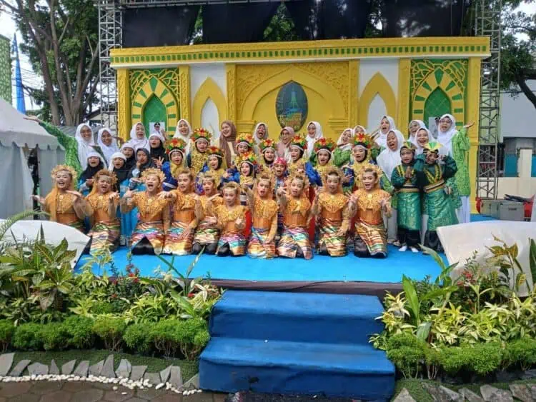 Gebyar Ramadhan Karim Hari Ketiga di Masjid Al-Ittihad, Lomba Tari Kreasi Islami
