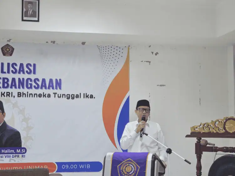 Sosialisasi 4 Pilar Kebangsaan di UNIMAR Tigaraksa, WH Tekankan Penguatan Karakter Bangsa