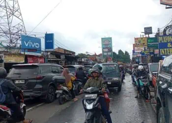 Imbas Banjir, Jalan HOS Cokroaminoto-Hasyim Ashari Kota Tangerang Ditutup Sementara