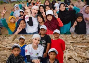 Cerita Cinta Laura Saat Bantu Korban Bencana Di Aceh