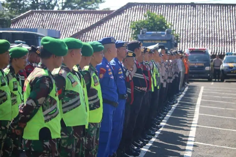 Gelar Pasukan Operasi Ketupat 2026, 377 Personel Gabungan Disebar Se-Pandeglang