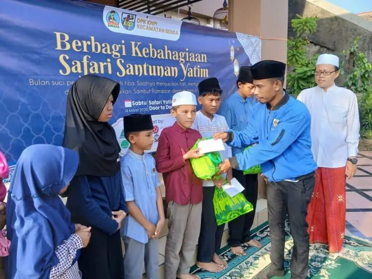 KNPI Benda Gelar Kegiatan Berbagi